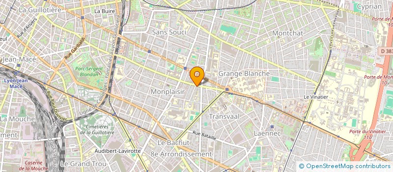 localisation de l'entreprise MONSIEUR FRANCOIS DEVARS à LYON