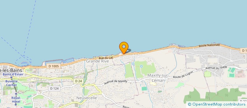 localisation de l'entreprise MONSIEUR FRANCOIS DEVAUX  MAXILLY-SUR-LEMAN