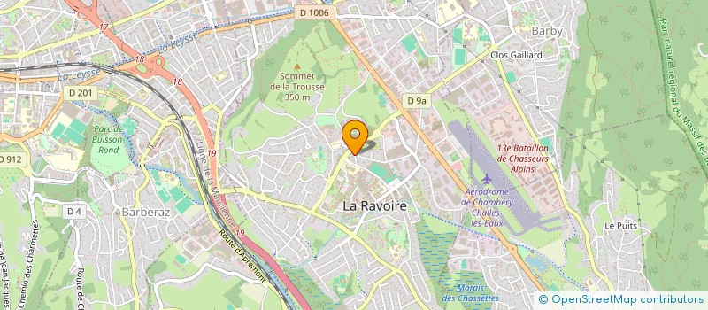 localisation de l'entreprise MONSIEUR FRANCOIS DEWAILLY à LA RAVOIRE