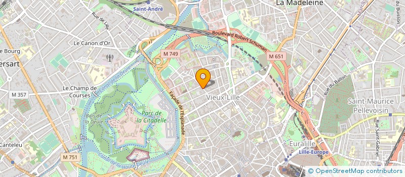 localisation de l'entreprise MONSIEUR FRANCOIS DHAMELINCOURT à LILLE
