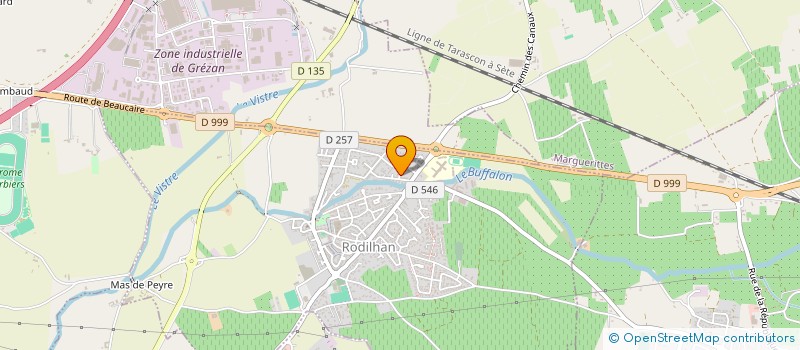 localisation de l'entreprise MONSIEUR FRANCOIS DHERY  RODILHAN