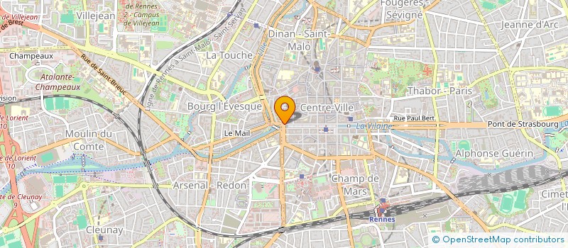 localisation de l'entreprise MONSIEUR FRANCOIS DHOMMEAUX  RENNES