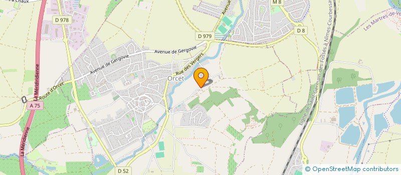 localisation de l'entreprise MONSIEUR FRANCOIS DHUMES  ORCET