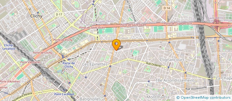 localisation de l'entreprise MONSIEUR FRANCOIS DI CRISTO  PARIS