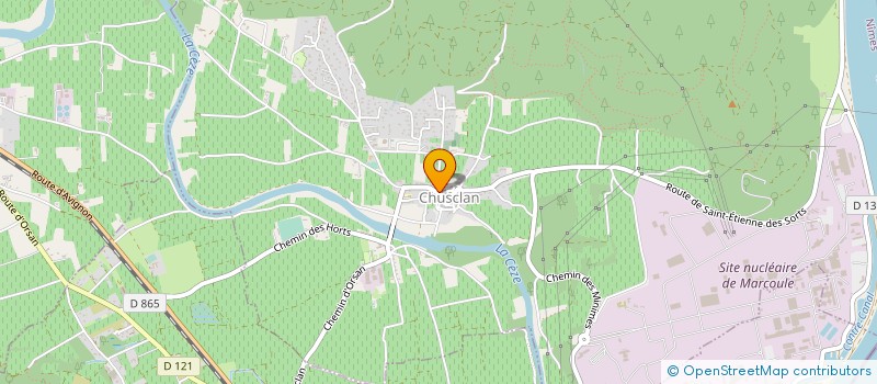 localisation de l'entreprise MONSIEUR FRANCOIS DIAZ  CHUSCLAN