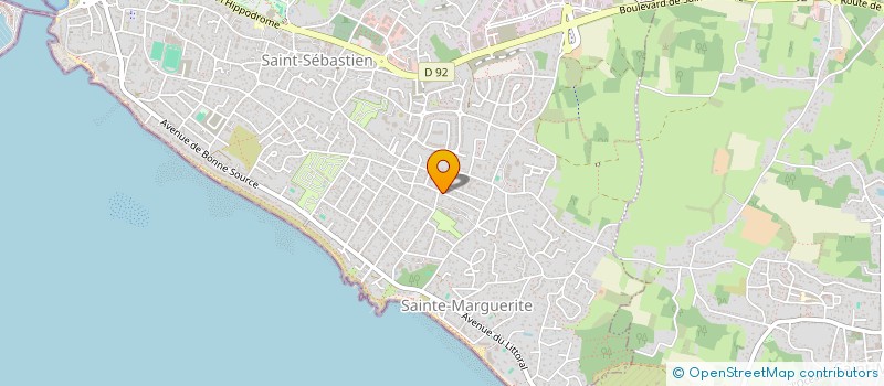 localisation de l'entreprise MONSIEUR FRANCOIS DIBOT à PORNICHET