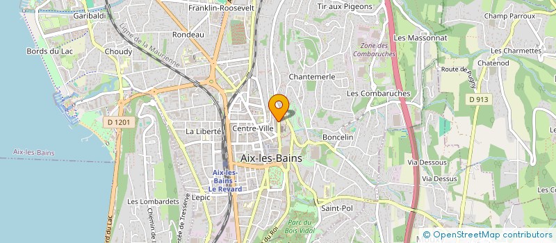 localisation de l'entreprise MONSIEUR FRANCOIS DIDOU à AIX-LES-BAINS