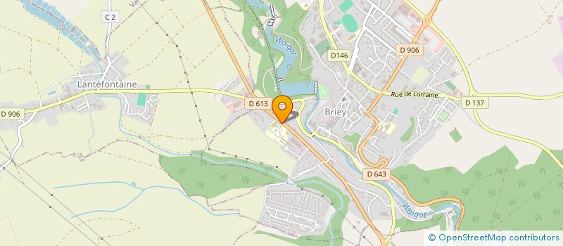 localisation de l'entreprise MONSIEUR FRANCOIS DIETSCH  VAL DE BRIEY