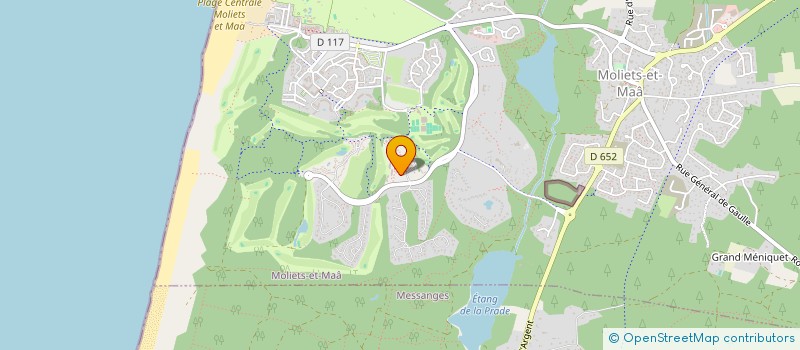 localisation de l'entreprise MONSIEUR FRANCOIS DIEUL  MOLIETS-ET-MAA