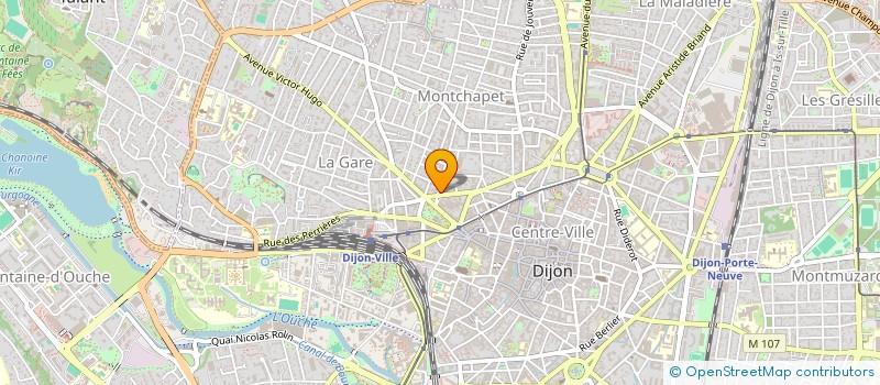 localisation de l'entreprise MONSIEUR FRANCOIS DILLENSEGER à DIJON