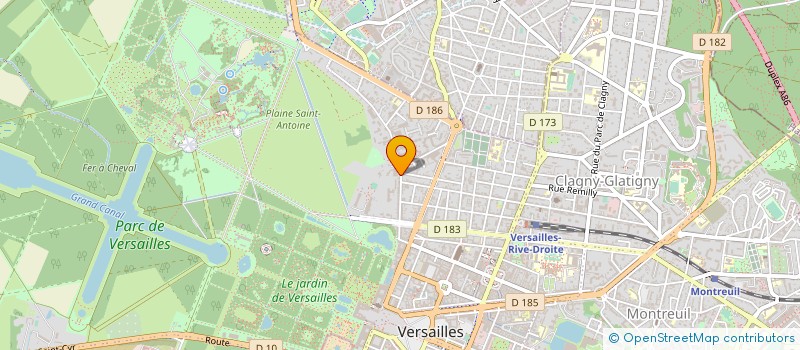 localisation de l'entreprise MONSIEUR FRANCOIS DILLMANN à VERSAILLES