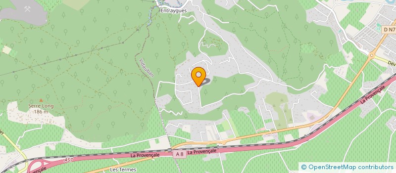 localisation de l'entreprise MONSIEUR FRANCOIS DILSOT  DRAGUIGNAN