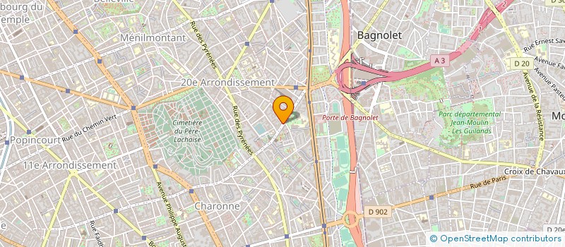 localisation de l'entreprise MONSIEUR FRANCOIS DIMECH  PARIS