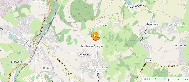 localisation de l'entreprise MONSIEUR FRANCOIS DIOT à EVEUX