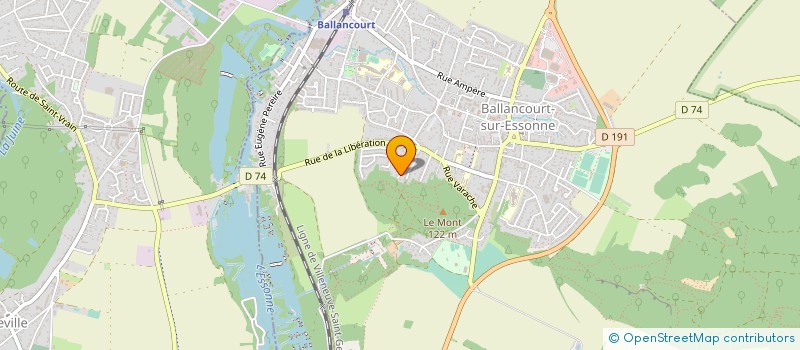 localisation de l'entreprise MONSIEUR FRANCOIS DIREITINHO  BALLANCOURT-SUR-ESSONNE