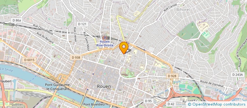 localisation de l'entreprise MONSIEUR FRANCOIS DISPA  ROUEN