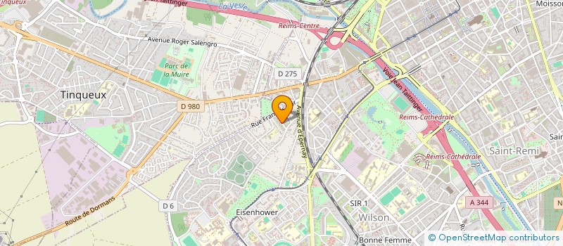 localisation de l'entreprise MONSIEUR FRANCOIS DO  REIMS