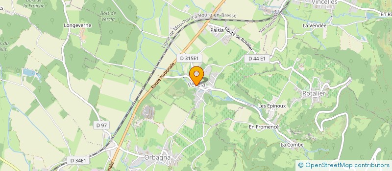 localisation de l'entreprise MONSIEUR FRANCOIS DOLE  VAL-SONNETTE