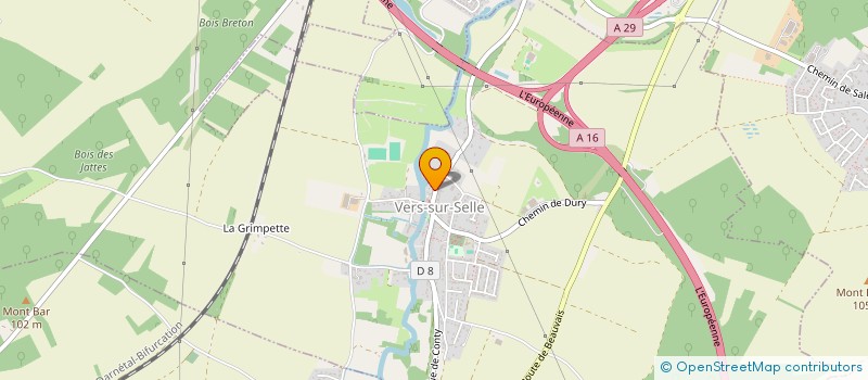 localisation de l'entreprise MONSIEUR FRANCOIS DOMINGOS  SALEUX