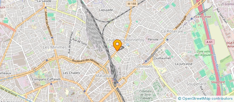 localisation de l'entreprise MONSIEUR FRANCOIS DONATO à TOULOUSE