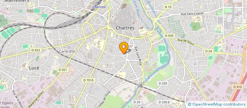 localisation de l'entreprise MONSIEUR FRANCOIS DORADOUX à CHARTRES