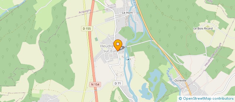 localisation de l'entreprise MONSIEUR FRANCOIS DORE  LA HAYE-MALHERBE