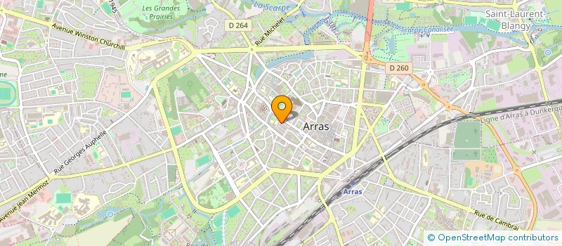 localisation de l'entreprise MONSIEUR FRANCOIS DOUAY à ARRAS