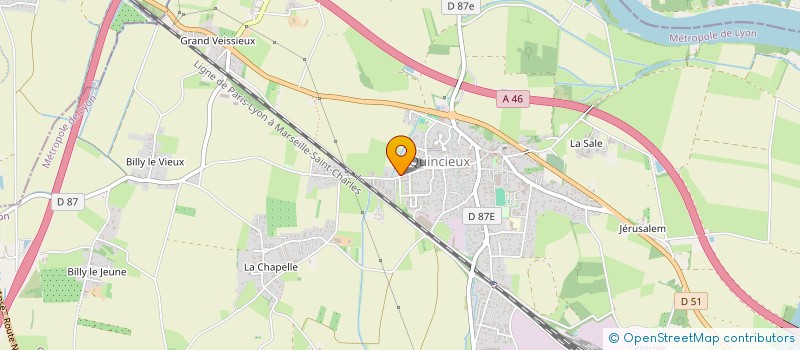 localisation de l'entreprise MONSIEUR FRANCOIS DOULAY  BOURG-ARGENTAL