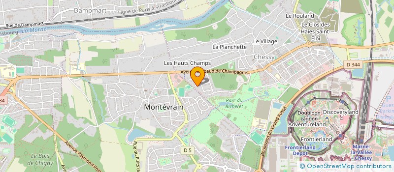 localisation de l'entreprise MONSIEUR FRANCOIS DOUMMAR à CHESSY