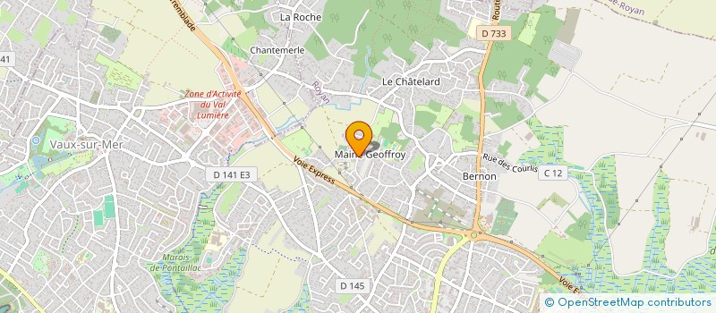 localisation de l'entreprise MONSIEUR FRANCOIS DOURY  ROYAN