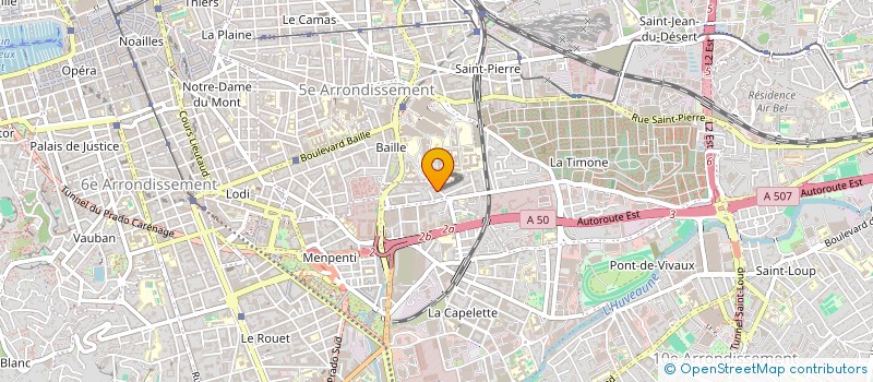 localisation de l'entreprise MONSIEUR FRANCOIS DOUSTEYSSIER à MARSEILLE