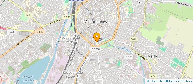 localisation de l'entreprise MONSIEUR FRANCOIS DRANCOURT à VALENCIENNES