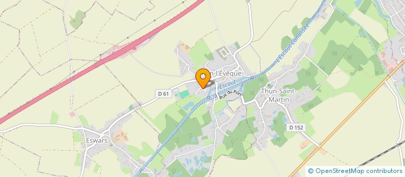 localisation de l'entreprise MONSIEUR FRANCOIS DRAPIER  THUN-L'EVEQUE