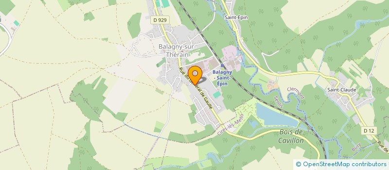 localisation de l'entreprise MONSIEUR FRANCOIS DROZDOWSKI  BALAGNY-SUR-THERAIN