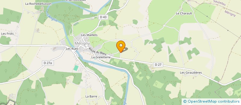 localisation de l'entreprise MONSIEUR FRANCOIS DUBAULT à MERIGNY