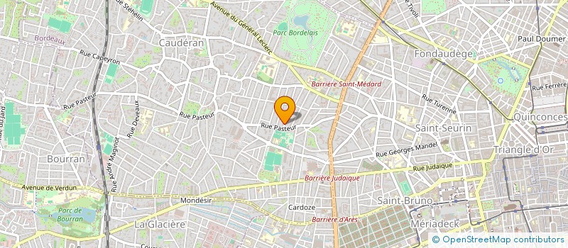 localisation de l'entreprise MONSIEUR FRANCOIS DUBECQ-PRINCETEAU à BORDEAUX