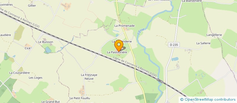 localisation de l'entreprise MONSIEUR FRANCOIS DUBOIS  VAL-DU-MAINE