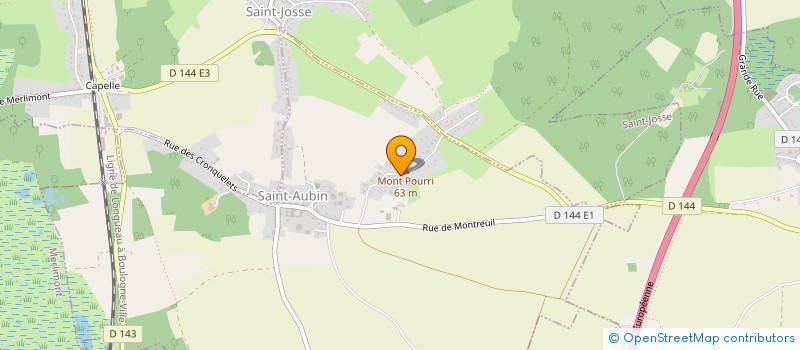 localisation de l'entreprise MONSIEUR FRANCOIS DUBOIS  SAINT-AUBIN