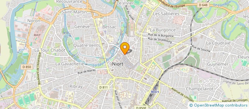 localisation de l'entreprise MONSIEUR FRANCOIS DUBOIS à NIORT