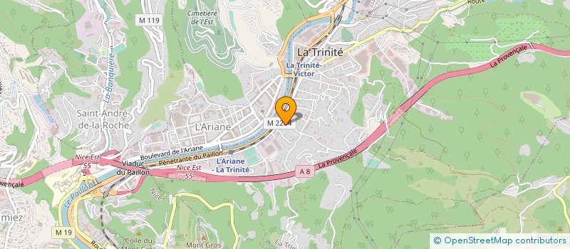 localisation de l'entreprise MONSIEUR FRANCOIS DUBOIS à LA TRINITE