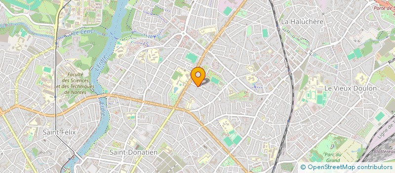localisation de l'entreprise MONSIEUR FRANCOIS DUBOURG à NANTES