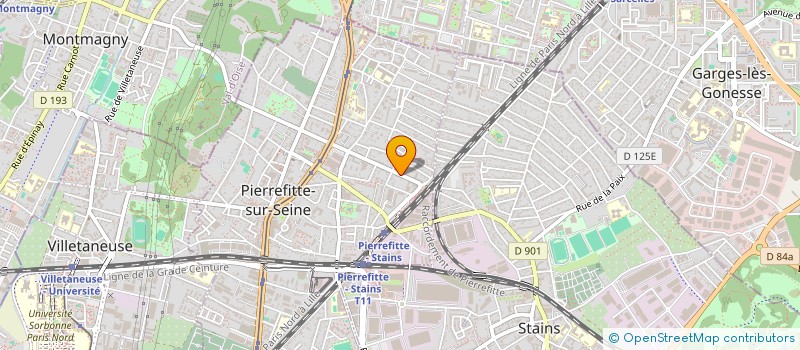 localisation de l'entreprise MONSIEUR FRANCOIS DUBUC à PIERREFITTE-SUR-SEINE