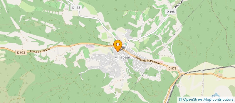 localisation de l'entreprise MONSIEUR FRANCOIS DUBUS  MIRABEAU