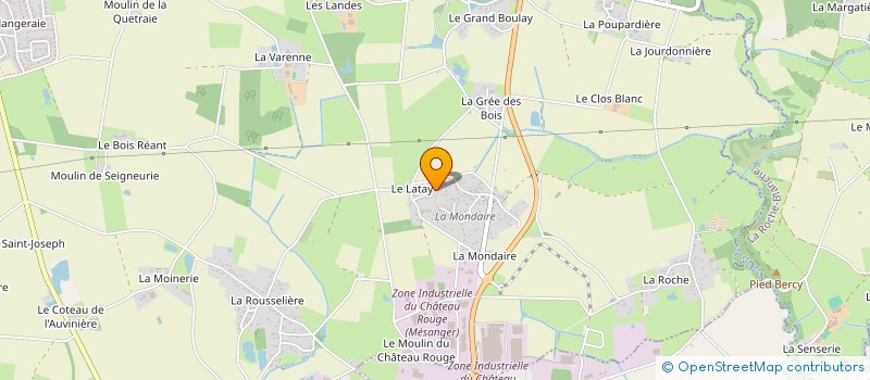 localisation de l'entreprise MONSIEUR FRANCOIS DUCHANGE  MESANGER