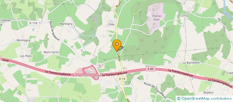 localisation de l'entreprise MONSIEUR FRANCOIS DUCLOS  SAINT-GERMAIN-NUELLES