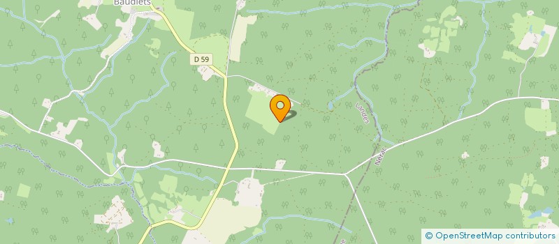 localisation de l'entreprise MONSIEUR FRANCOIS DUCOUSSO  RIMBEZ-ET-BAUDIETS