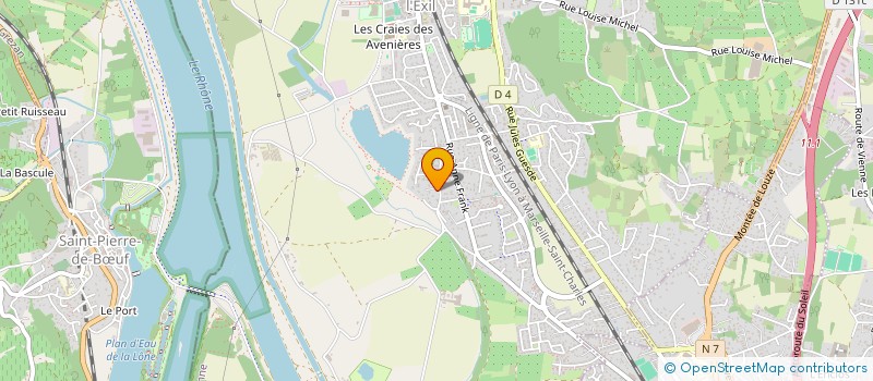 localisation de l'entreprise MONSIEUR FRANCOIS DUCURTIL  SAINT MAURICE L'EXIL