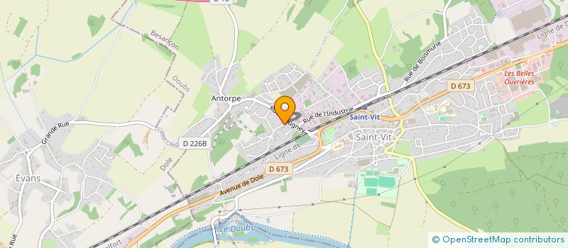 localisation de l'entreprise MONSIEUR FRANCOIS DUFFAIT  SAINT-VIT