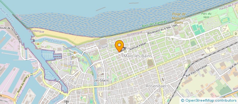 localisation de l'entreprise MONSIEUR FRANCOIS DUFLOER à DUNKERQUE