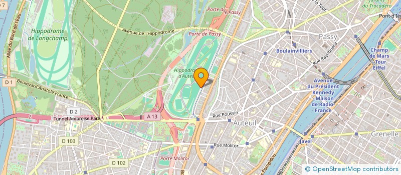 localisation de l'entreprise MONSIEUR FRANCOIS DUHART  PARIS